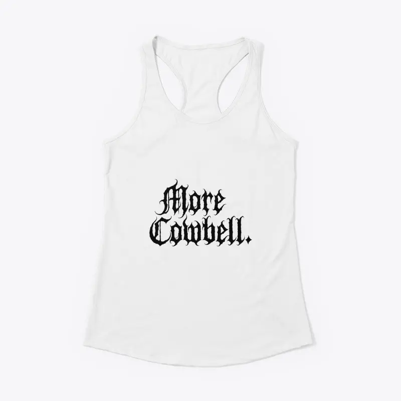 More Cowbell black logo 